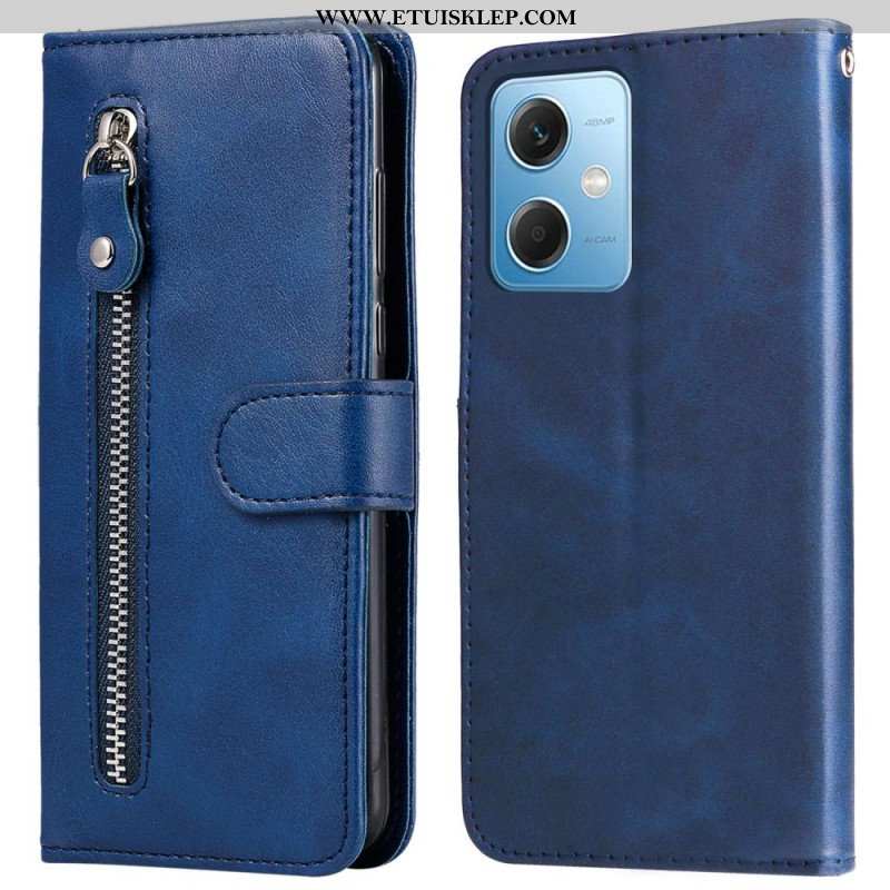 Etui Folio do Xiaomi Redmi Note 12 5G Portfel